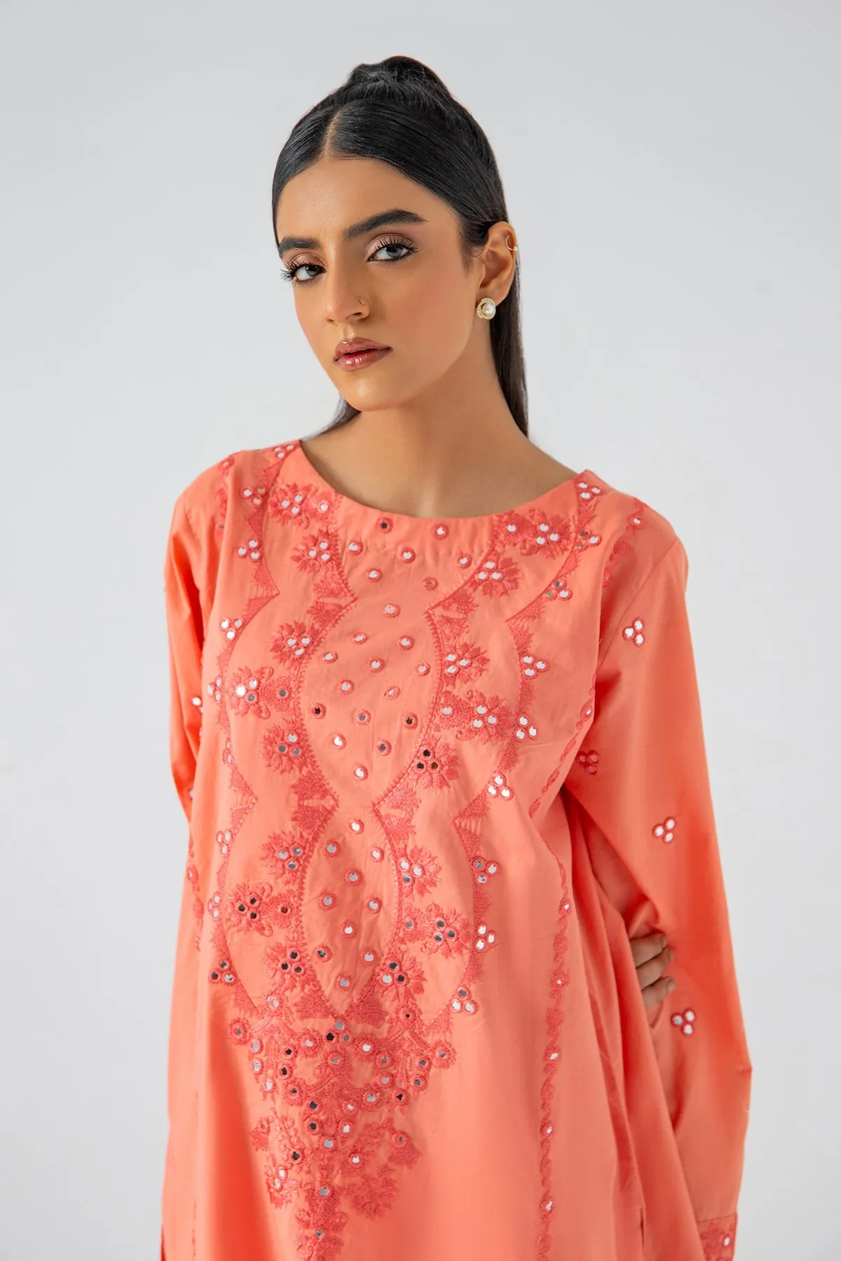 2-Pc Embroidery Shirt with Shalwar CNP-3-07