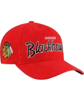 '47 Men's NHL Chicago Blackhawks Crosstown Corduroy Hitch Adjustable Hat