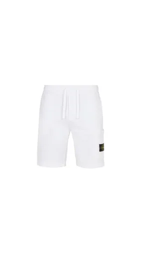 64651 Regular Fit Cargo Bermuda Shorts - White