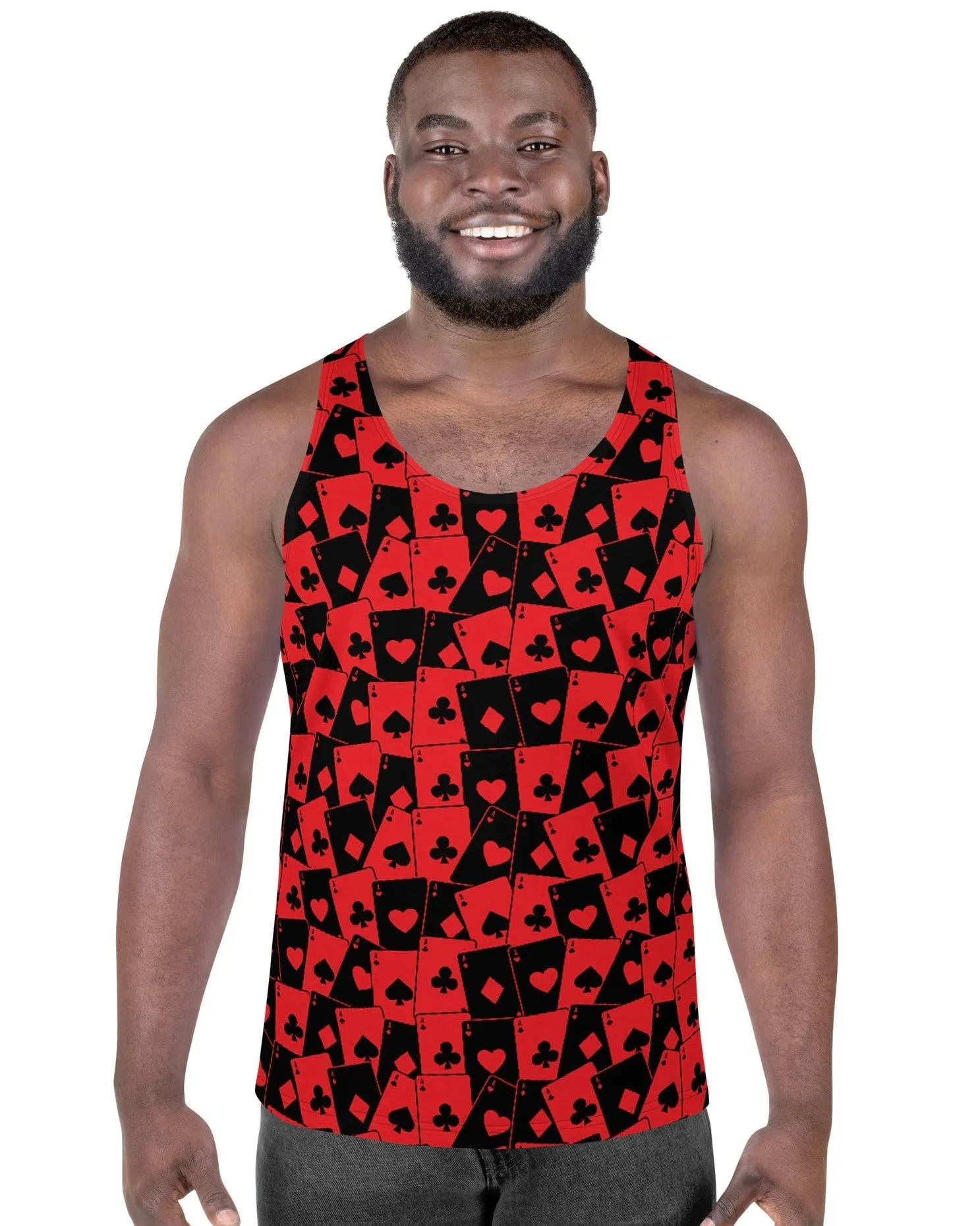 Ace Of Hearts Tank Top