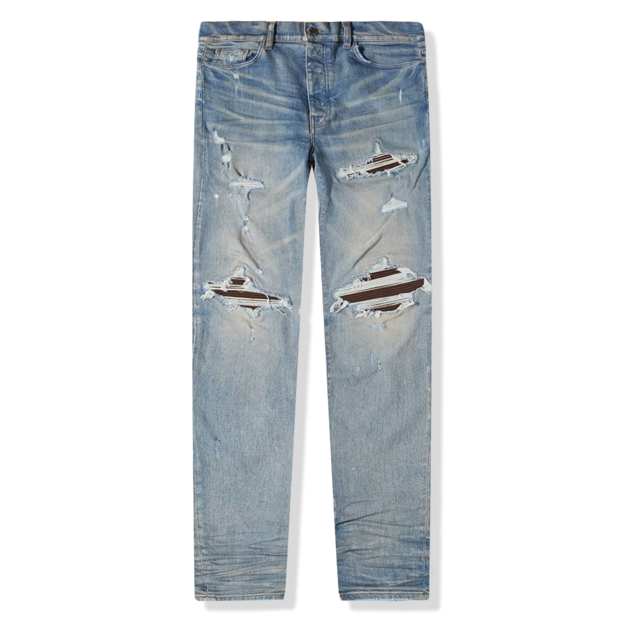 Amiri MX1 Ultra Suede Clay Indigo Jeans