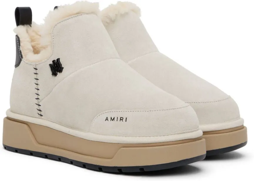 AMIRI Off-White Malibu Boots