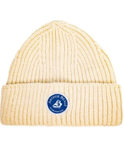 Arthur Beale Badge Beanie Hat