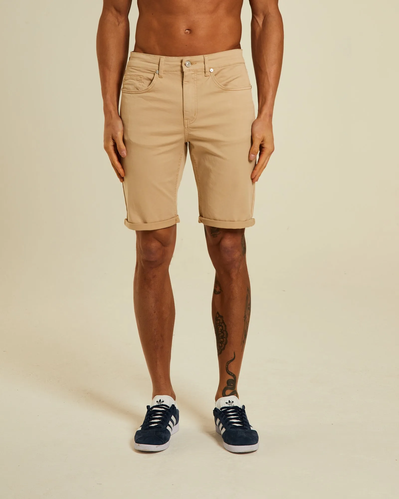 Beck 5 Pocket Short Almond Shell