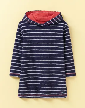 Boy's Breton Stripe Towel Cover Up  from Crew Clothing Company