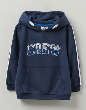 Boys' Side Stripe Overhead Hoodie from Crew Clothing Company