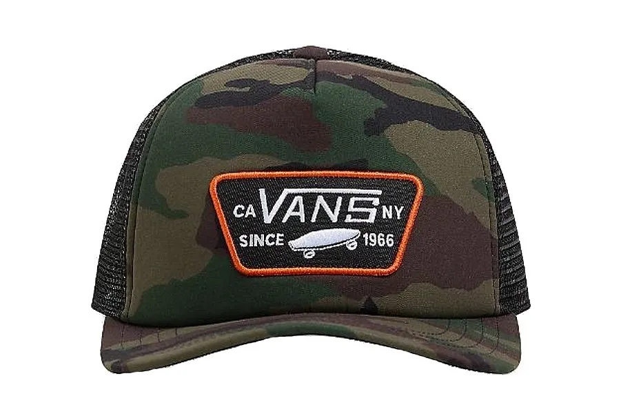 cap Vans Full Patch Trucker Youth - Classic Camo - boy´s