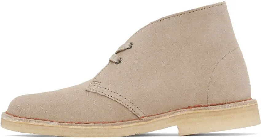 Clarks Originals Beige Desert Boots