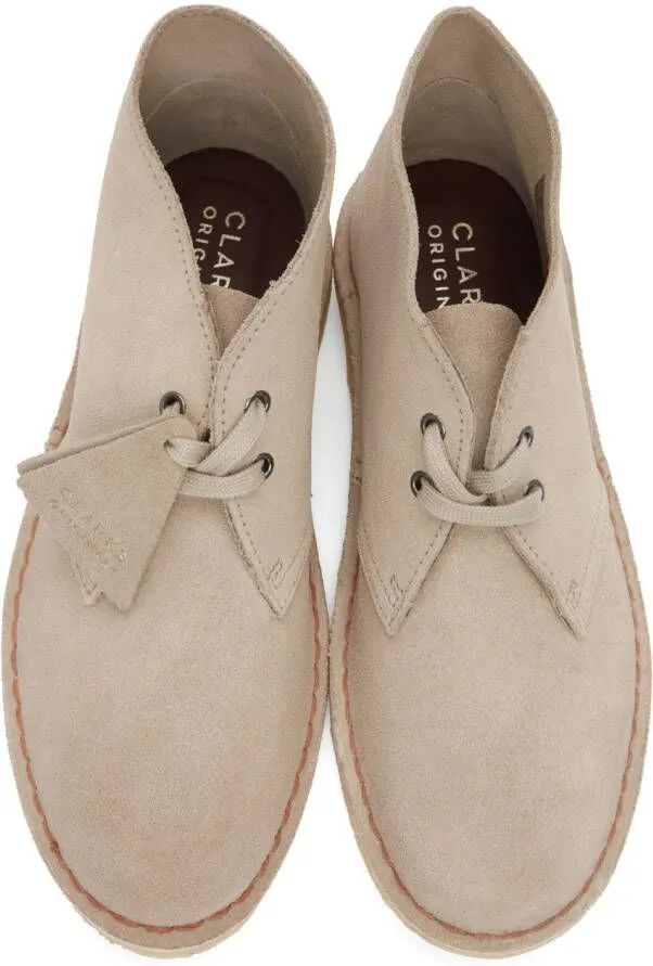 Clarks Originals Beige Desert Boots