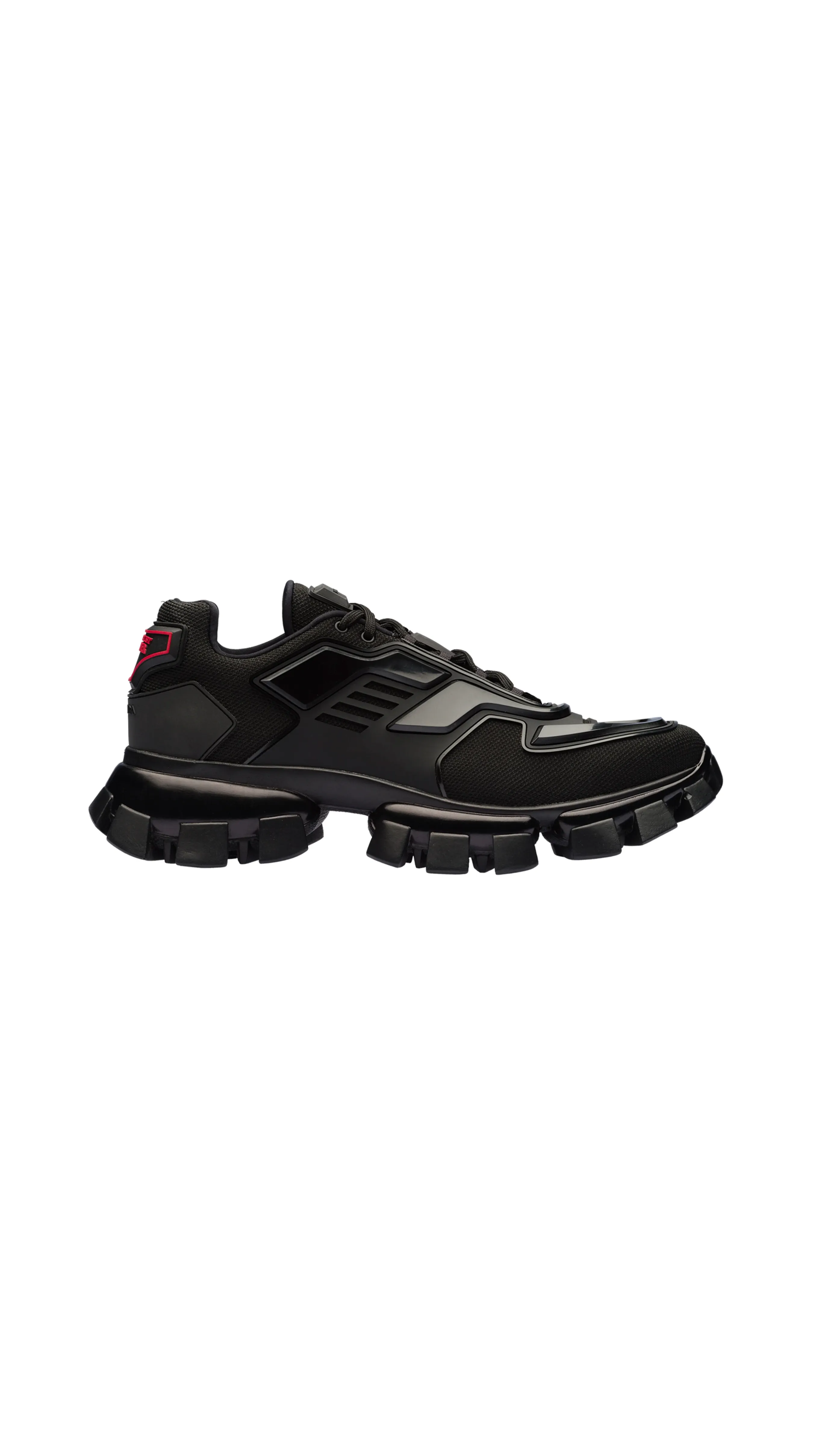 Cloudbust Thunder Technical Fabric Sneakers - Black