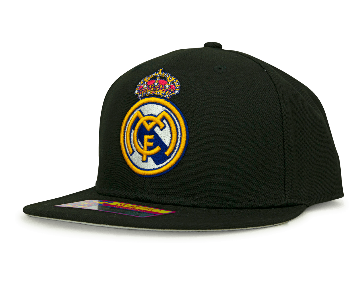 Fan Ink Real Madrid Snapback Hat Black/Gold