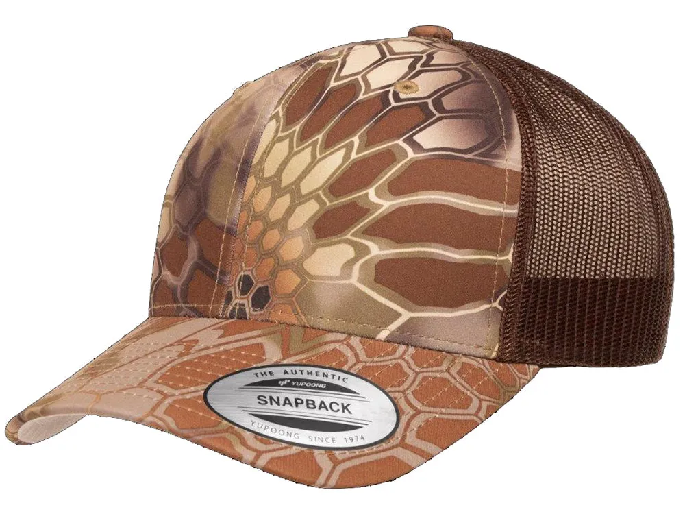 Flexfit Kryptek Trucker Hat - Brown