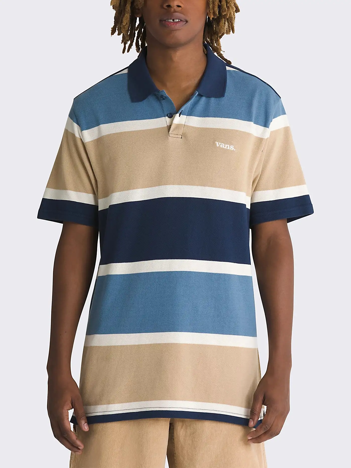 Halicrest Stripe Polo