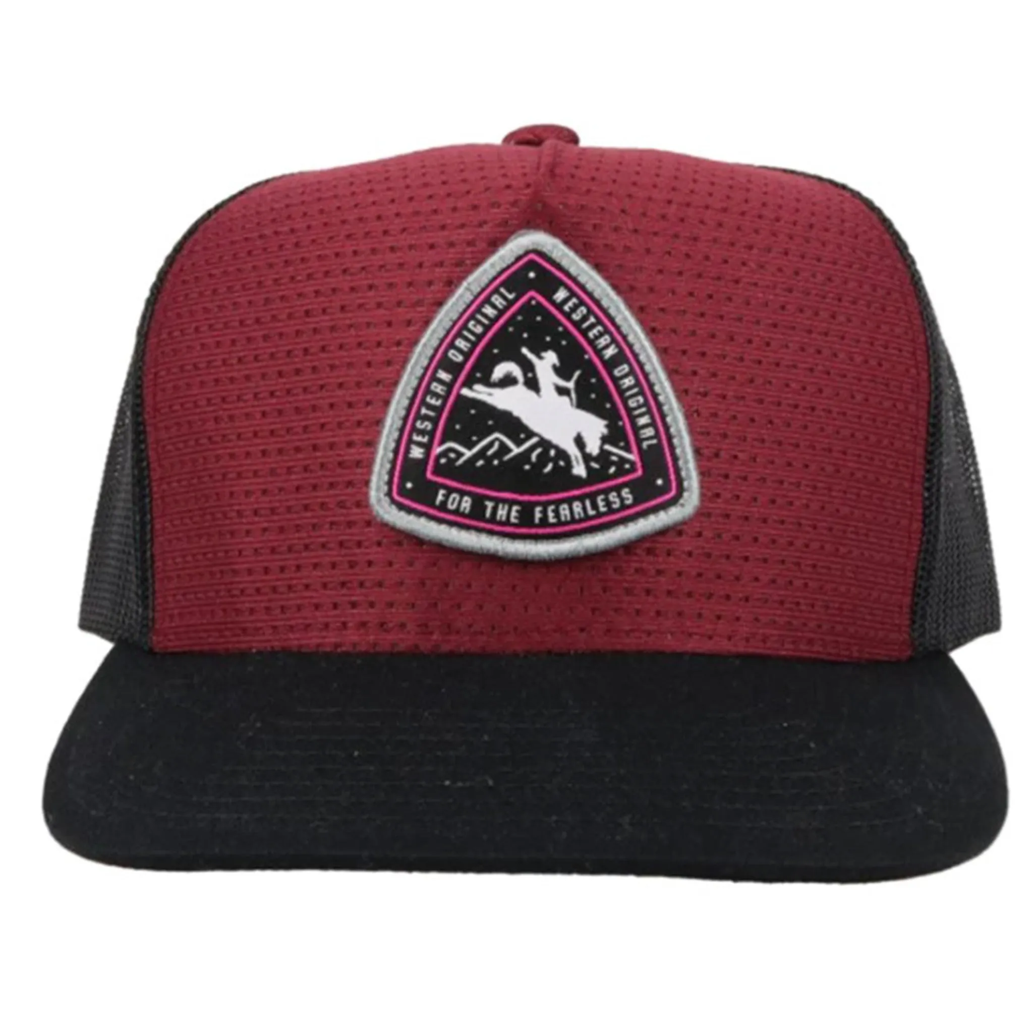 Hooey Maroon/Black Summit Cap