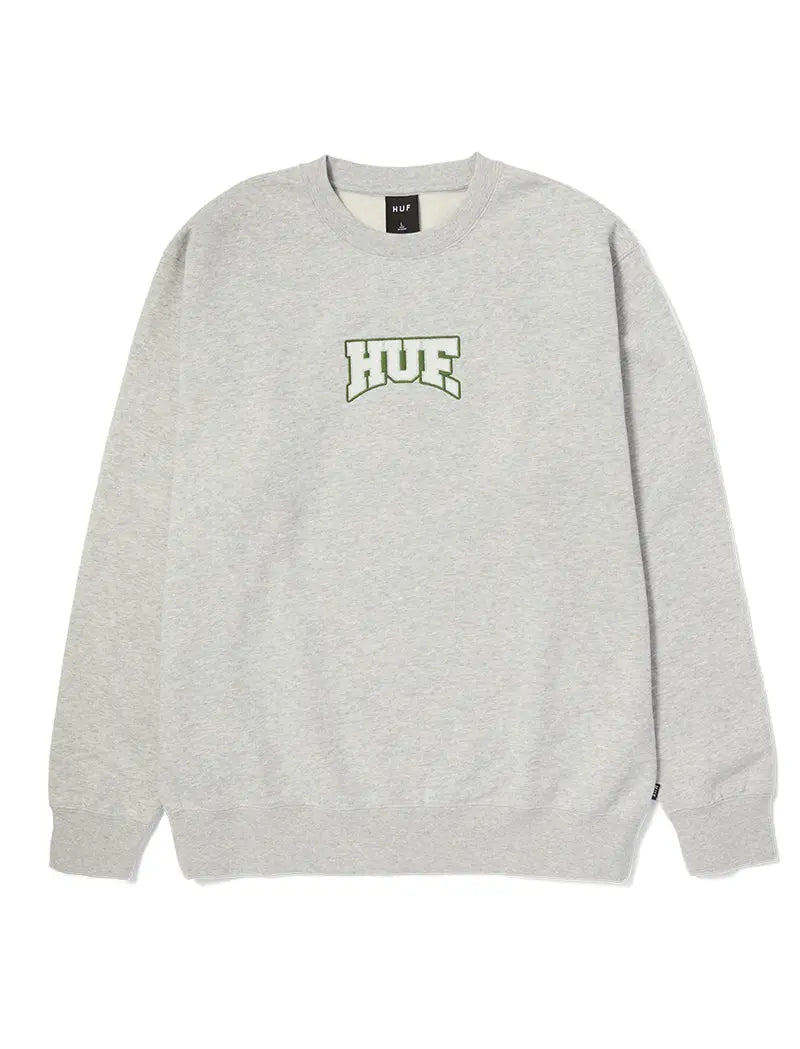 Huf Home Team Crewneck Heather Grey