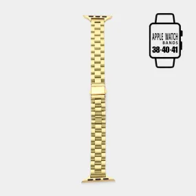 iLLASPARKZ Stainless Steel Jubilee Style Metal Chain Link Apple Watch Band