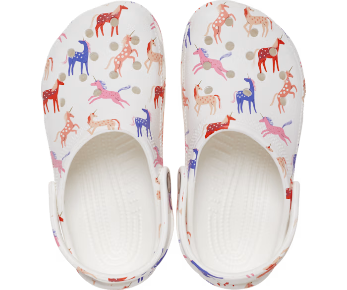 Kids' Character Print Unicorn Clog