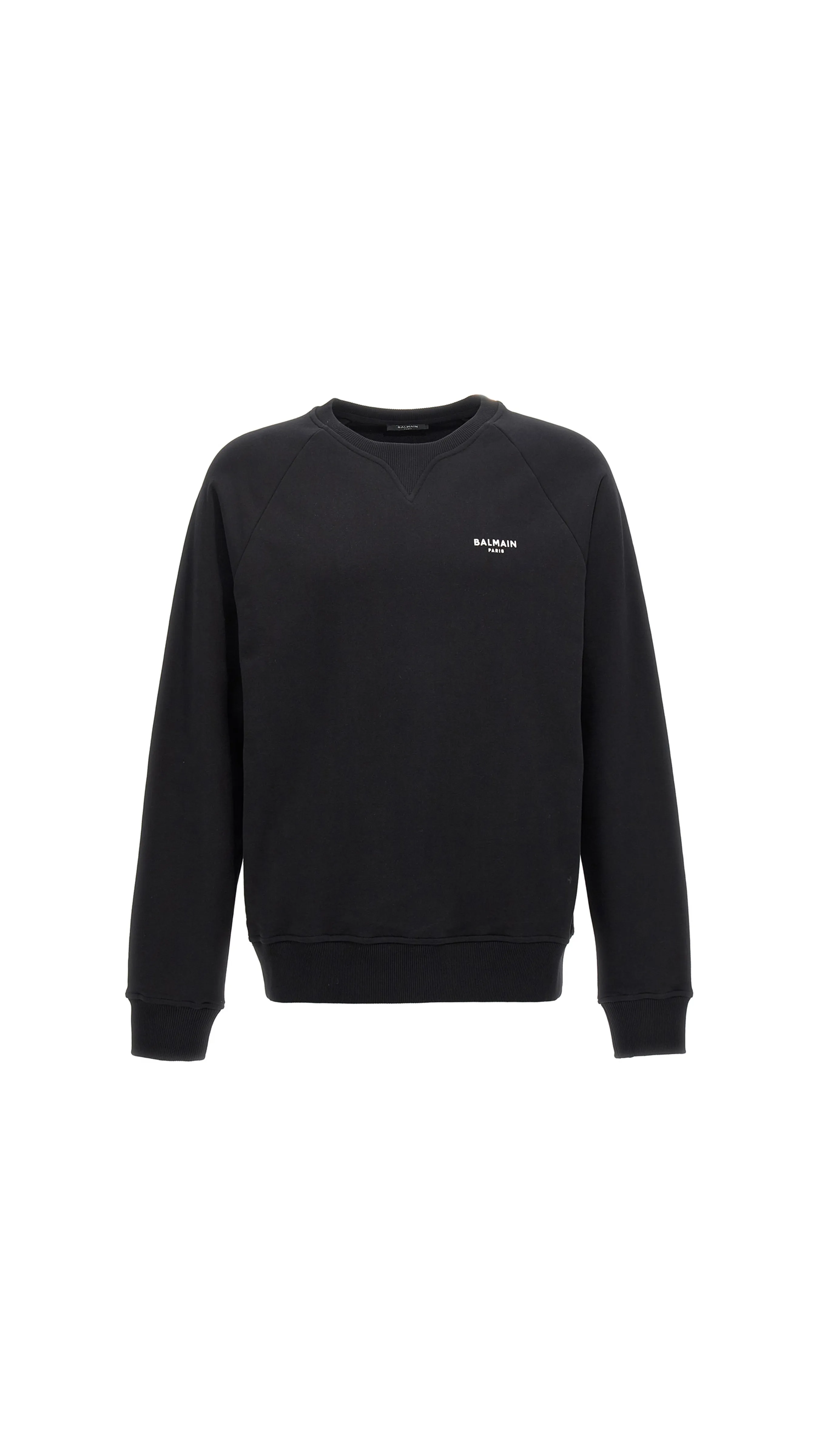 Logo Detailed Crewneck Sweatshirt - Black