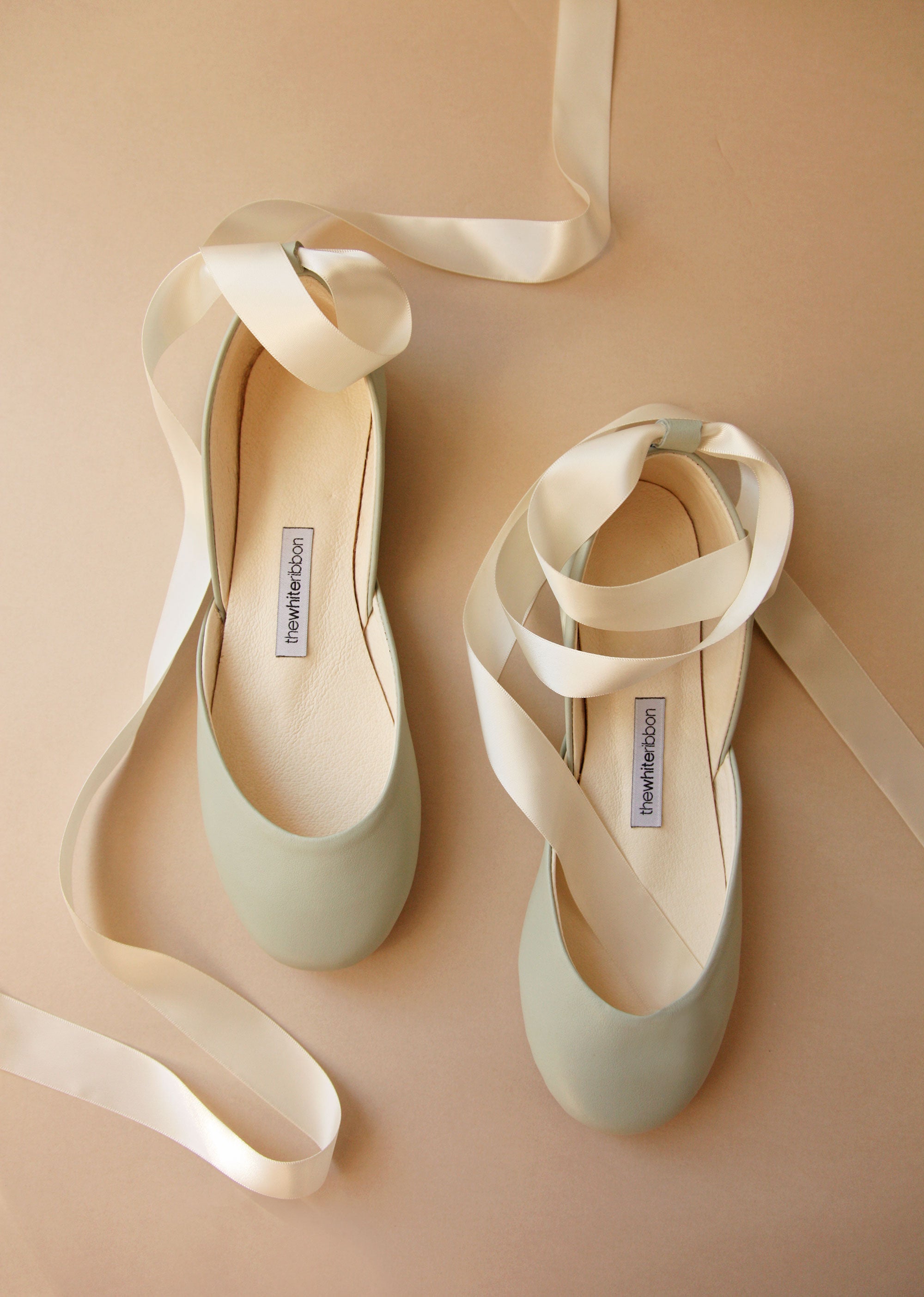 LUNA BALLET FLATS – PASTEL MINT