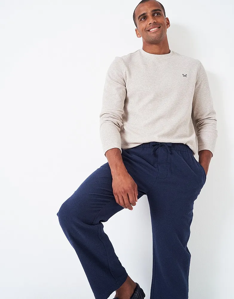 Men's Solid Sunday Pyjama Bottoms from Crew Clothing Company