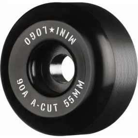 Mini Logo Wheels Hybrid A-Cut 90A Black 55MM