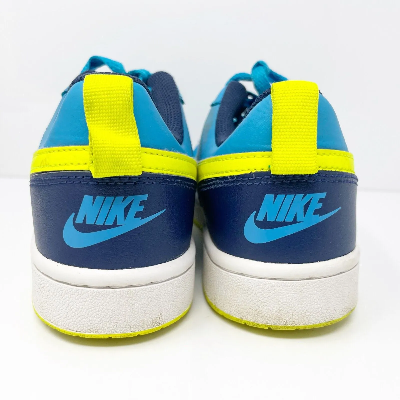 Nike Boys Court Borough Low 2 BQ5448-400 Blue Casual Shoes Sneakers Size 5Y