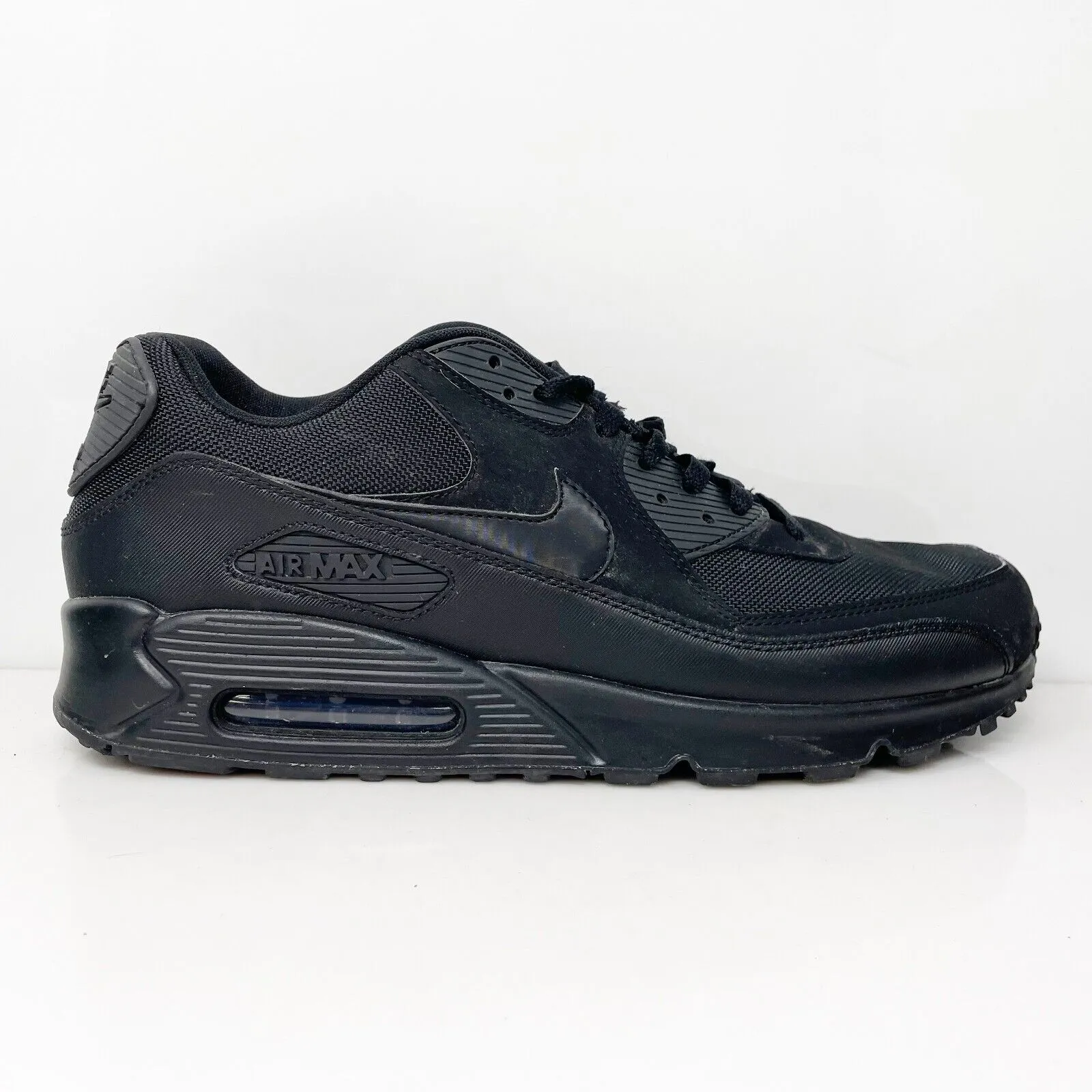 Nike Mens Air Max 90 537384-090 Black Casual Shoes Sneakers Size 13