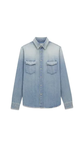 Oversized Shirt - Light Blue Denim