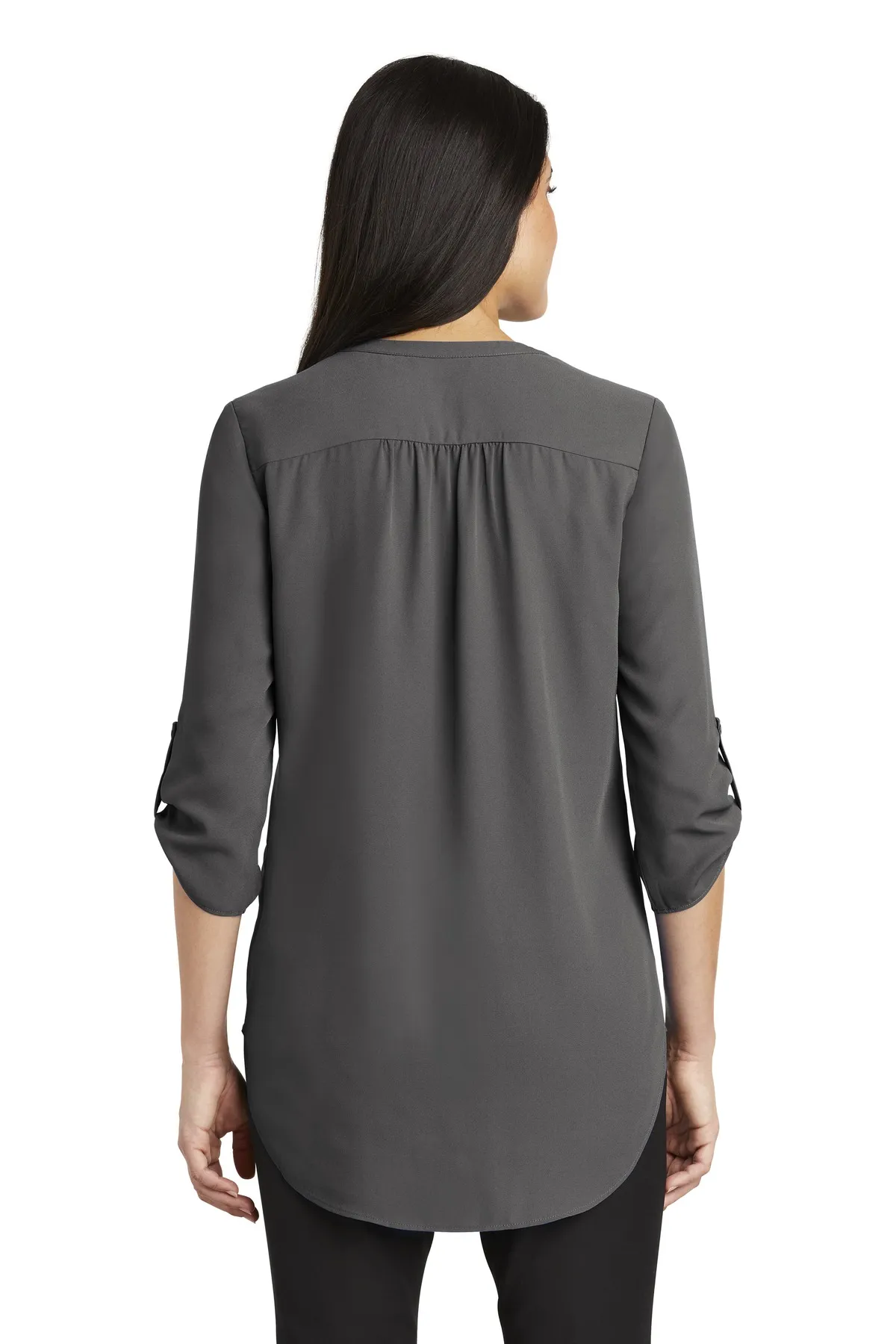 Port Authority Clothing LW701 Port Authority Ladies 3/4-Sleeve Tunic Blouse SKU: LW701