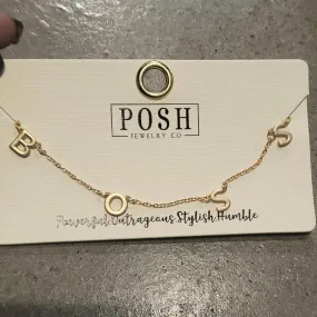 POSH Boss Gold Necklace