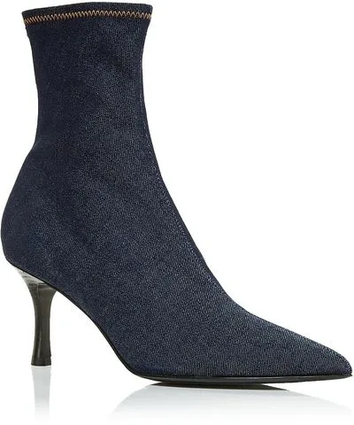 rag & bone Brea Boot Womens Zip Up Pull On Ankle Boots