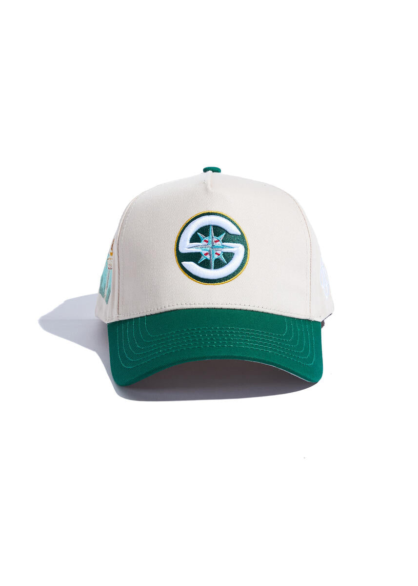 Reference MARINICS Hat (CREAM/GREEN)