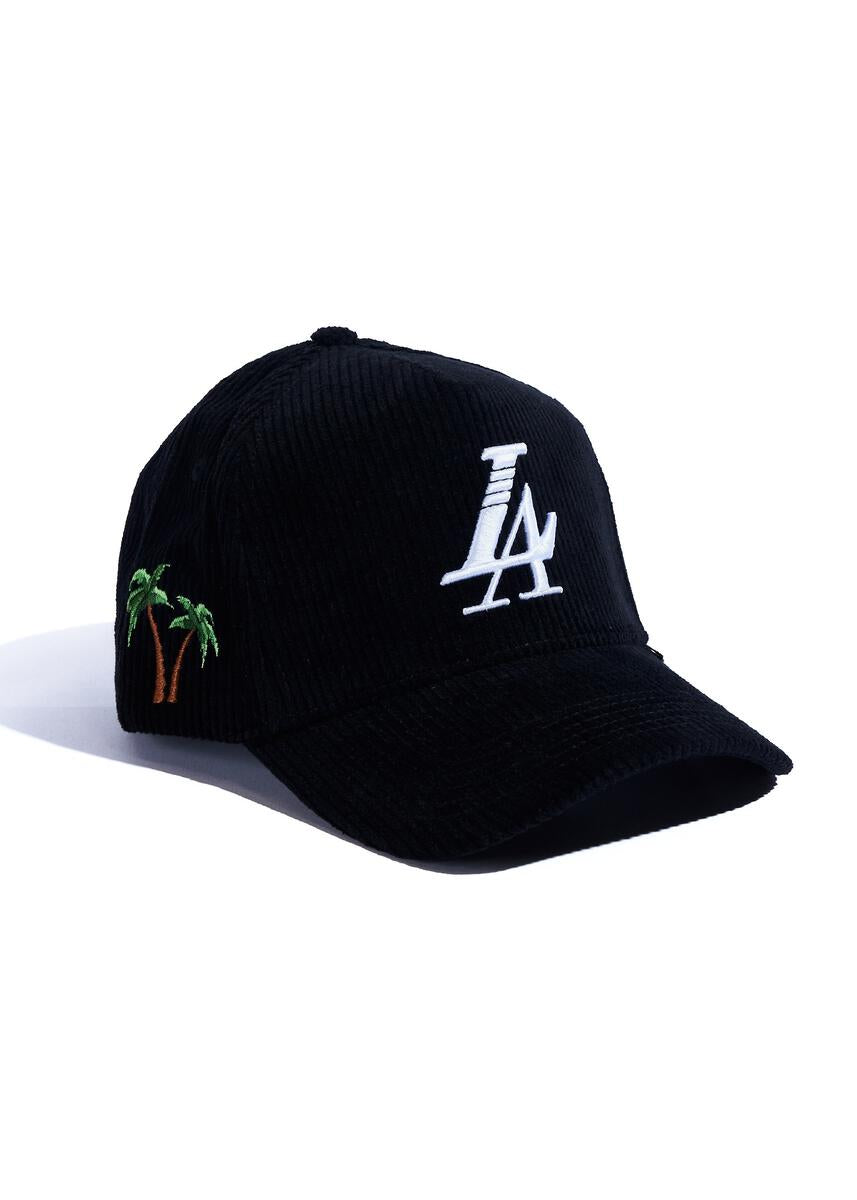 Reference PARADISE LA CORDUROY Hat (BLACK CORDUROY)