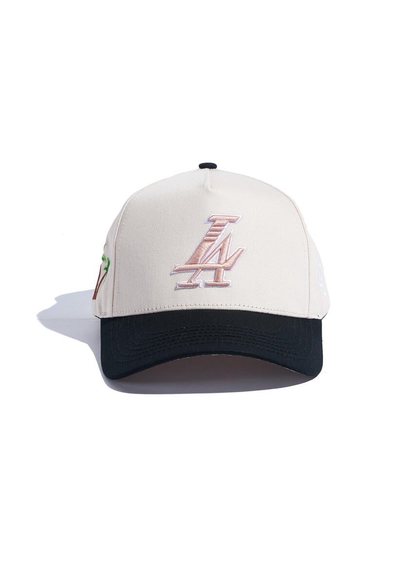 Reference PARADISE LA TRUCKER Hat (CREAM/BLK/PINK)