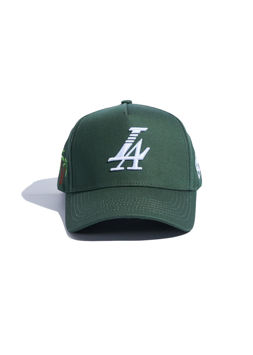 Reference PARADISE LA TRUCKER Hat (GREEN)