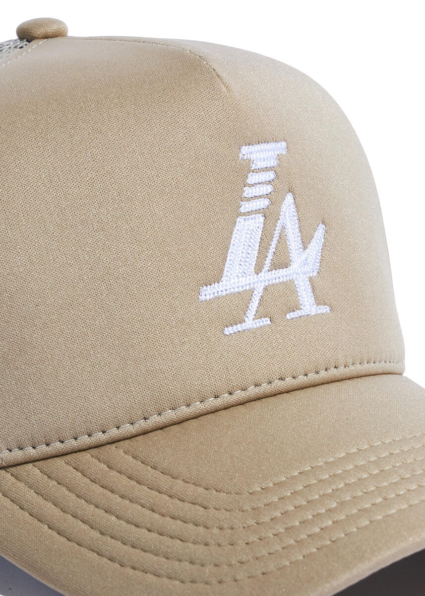 Reference PARADISE LA TRUCKER Hat (KHAKI)