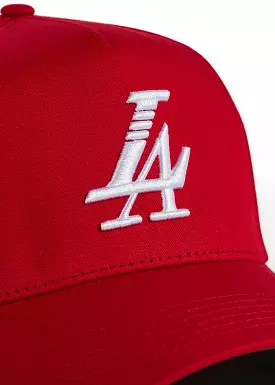 Reference PARADISE LA TRUCKER Hat (RED)