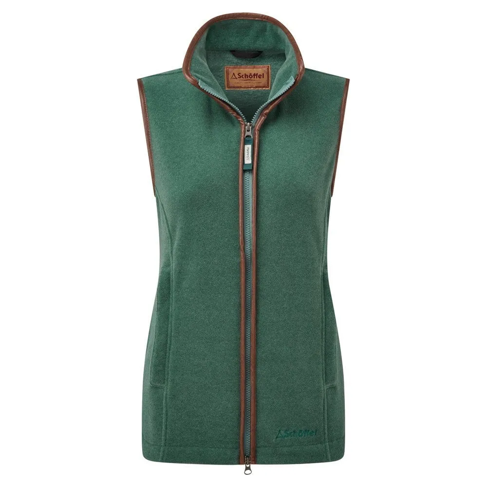 Schöffel Womens Lyndon Fleece Gilet - Duck Egg - Gillanders.ie Town & Country Clothing