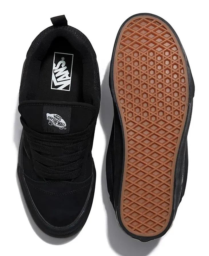 shoes Vans Knu Skool - Black/Black