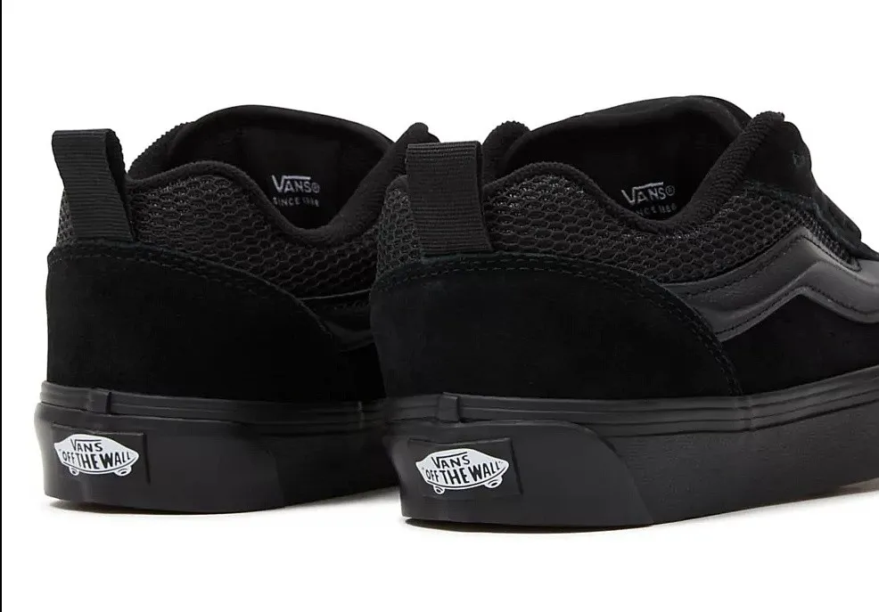 shoes Vans Knu Skool - Black/Black