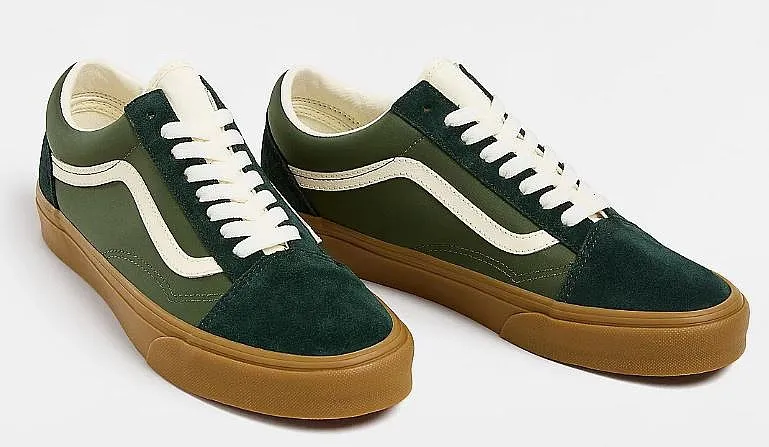 shoes Vans Old Skool - Sporty Green/Gum