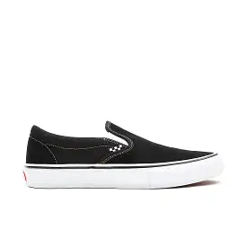 SKATE SLIP-ON BLACK / WHITE