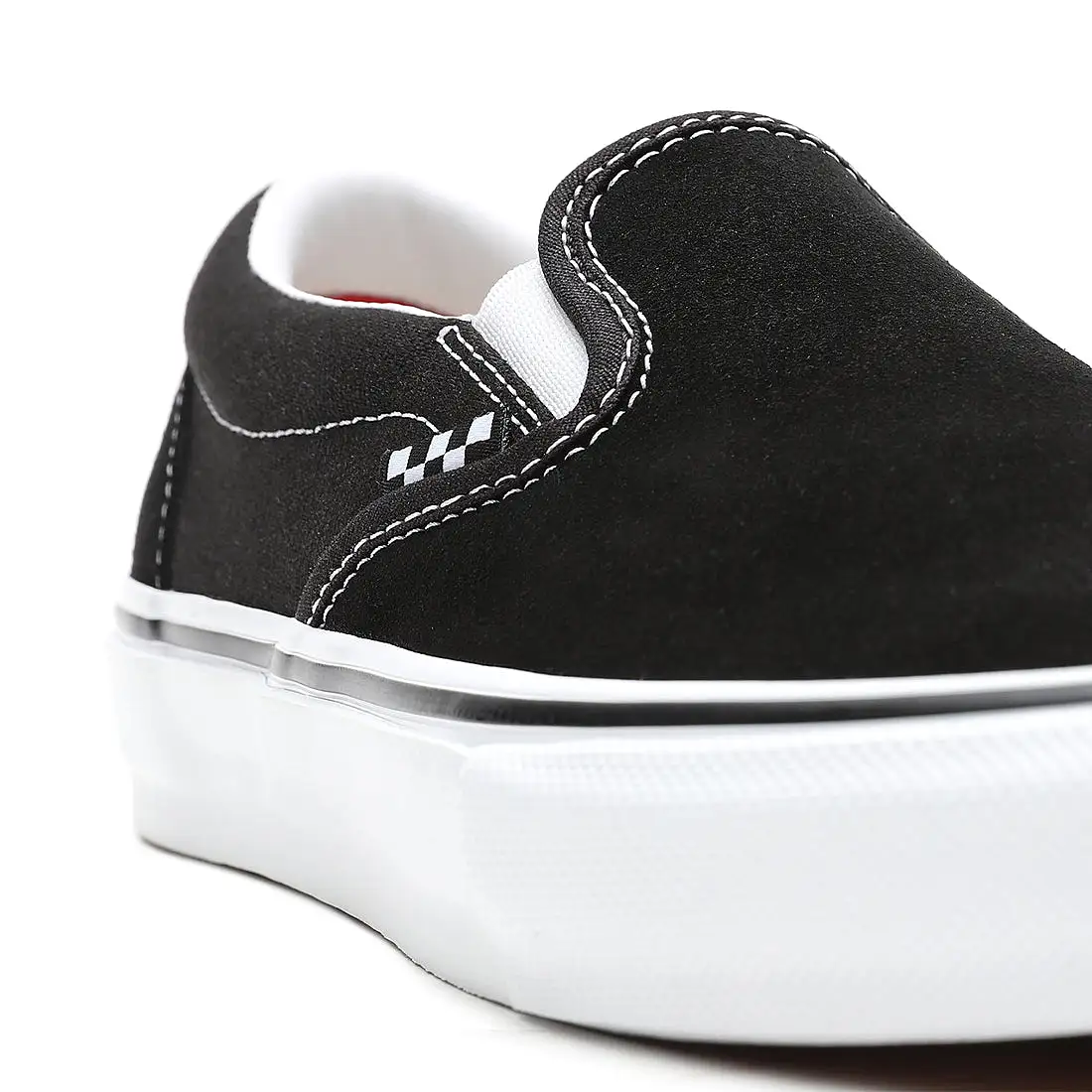 SKATE SLIP-ON BLACK / WHITE