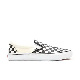 SKATE SLIP-ON CHECKERBOARD BLACK