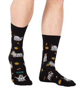 SOCK it to me Men's Crew Socks (Prints) - Trick Or Treat