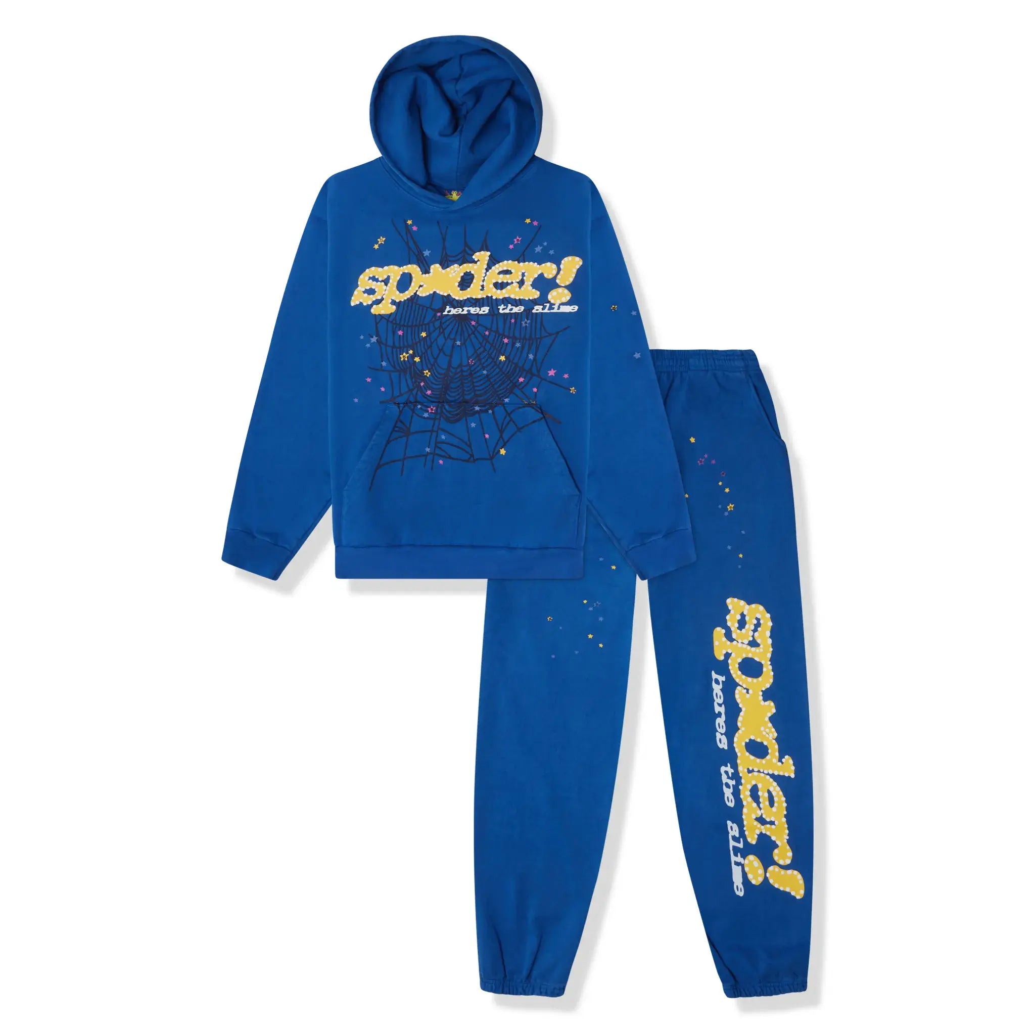 Sp5der TC Blue Tracksuit