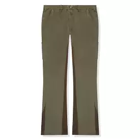 Suavo World Flare Denim Khaki