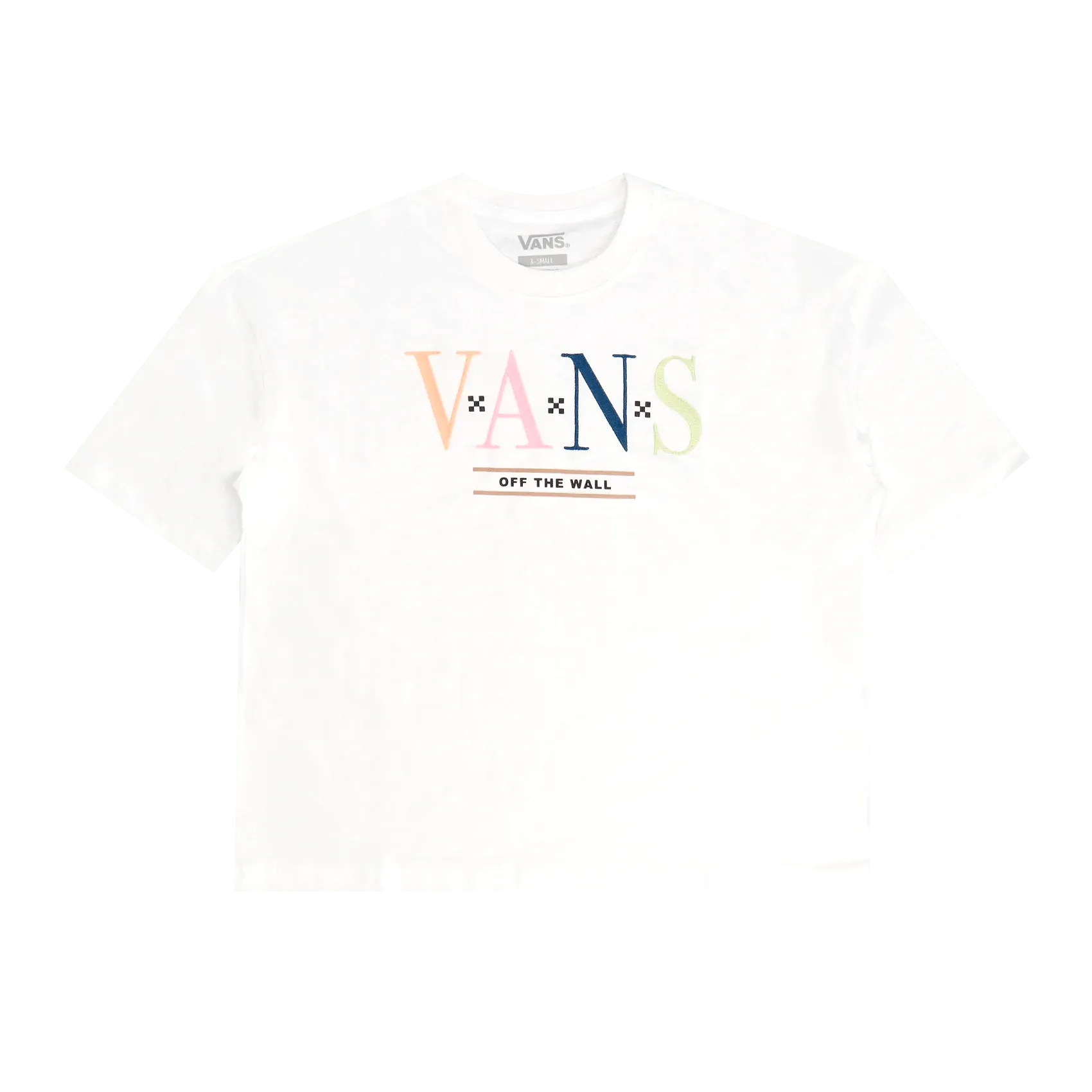 T-Shirt Vans WM Burn Slow White