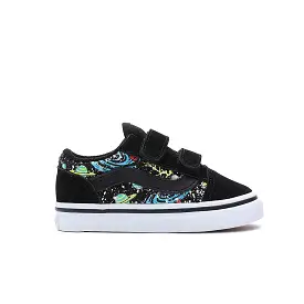 TD OLD SKOOL V COSMIC GLOW BLACK / TRUE WHITE