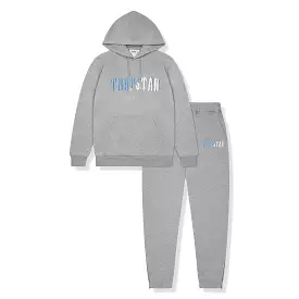 Trapstar Chenille Decoded Grey Ice Tracksuit